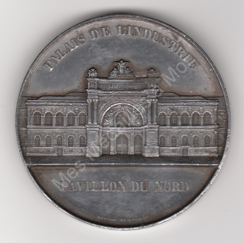 Exposition Universelle 1855 - Palais de l'Industrie - Pavillon du Nord