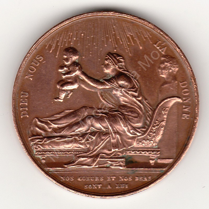 Naissance du futur comte de Chambord (Henri V) - 1820 Naissance du futur comte de Chambord (Henri V) - 1820