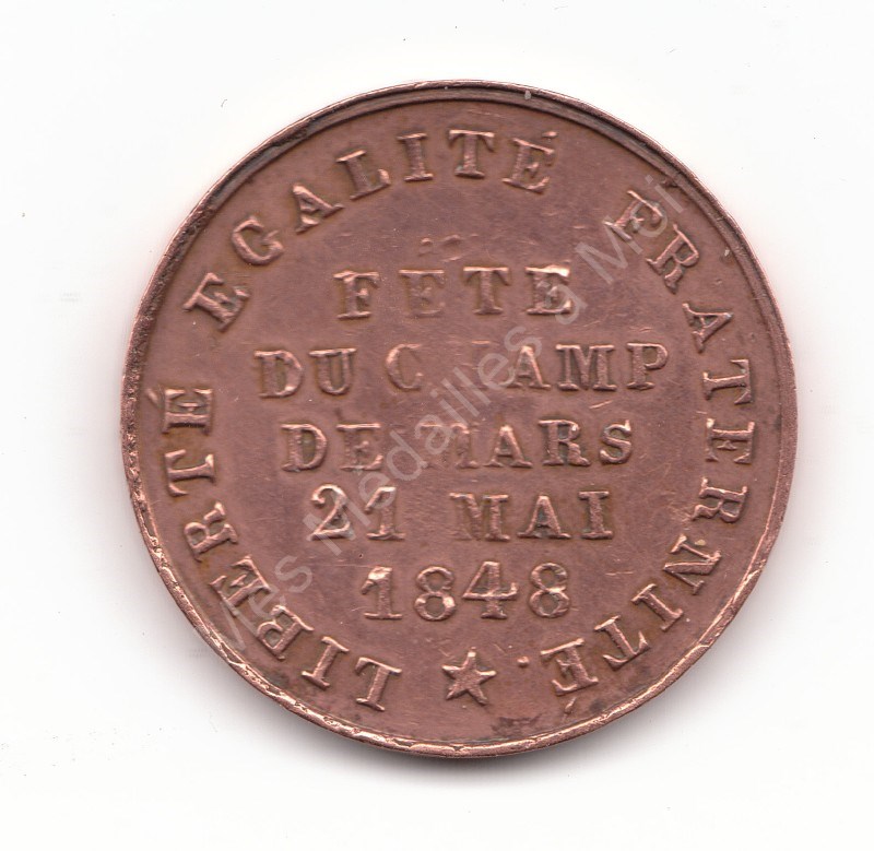 FTE DU CHAMP DE MARS 1848