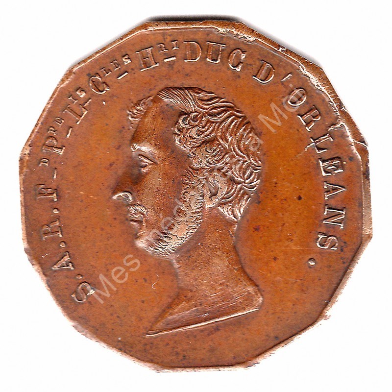 Ferdinand Philippe - DUC D'ORLEANS - Souvenir du dplorable vnement - 1842