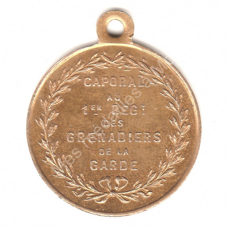 Napolon IV - Admission aux Grenadiers de la Garde - 1856