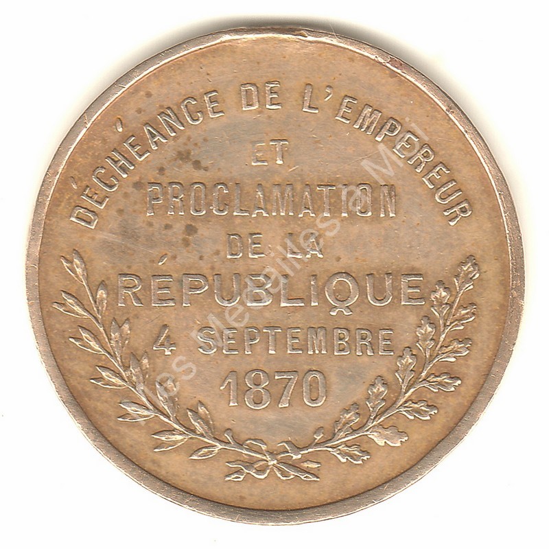 IIIme rpublique - Dchance de l'empereur - 1870