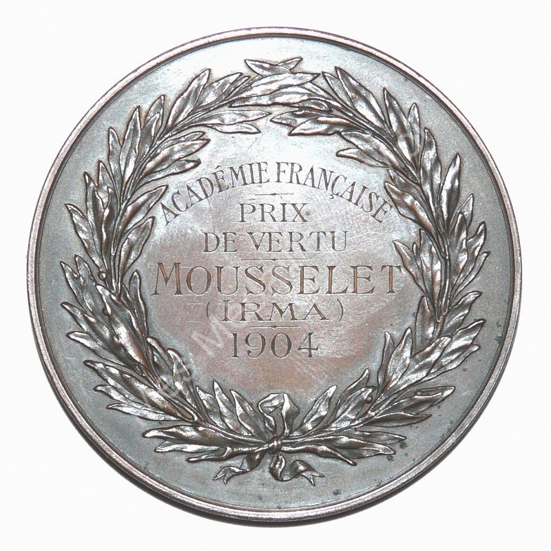 Antoine Auget de Montyon - Prix de Vertu - 1904