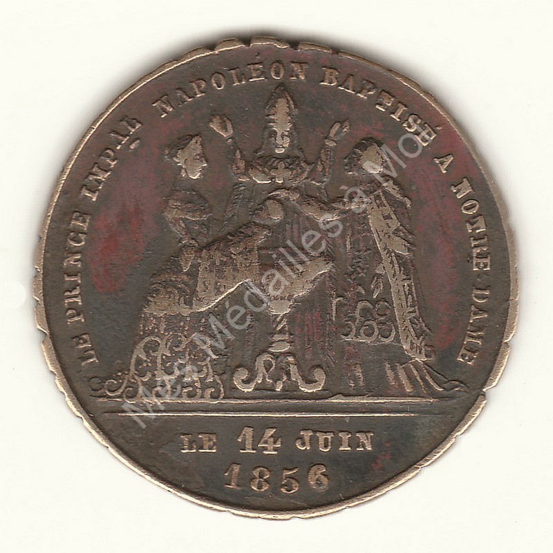 Napolon IV - Baptme - 1856