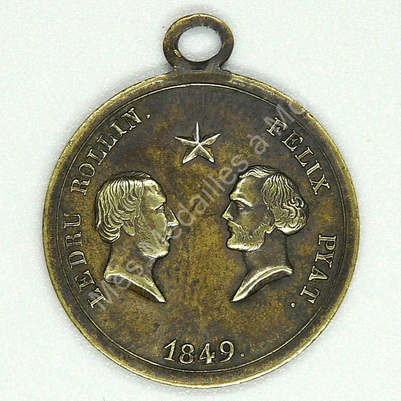 Ledru Rollin et Felix Pyat - 1849 (2)