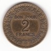 Bon pour 2 Francs - Chambre de Commerce 1923