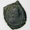 Justinien I - AE 8 nummi - 527-565 - Thessalonique