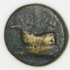 MEGARIS - AE Chalkous - Megara - (ca 250-175 BC)