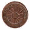Jeton de jeu suédois en français - 1795 Jeton de jeu suédois en français - 1795