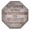 Société du Gymnase Dramatique - (ca 1865)
