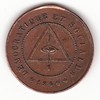 Médaille maçonnique 1849