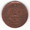 Médaille maçonnique 1849 Médaille maçonnique 1849