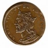 LOUIS VII - Série métallique des rois de France N° 40 - (1119) (2) LOUIS VII - Série métallique des rois de France N° 40 - (1119) (2)