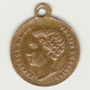 Napoléon IV - Médaillette de 1ère communion - 1868 (b) Napoléon IV - Médaillette de 1ère communion - 1868 (b)