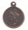 Minuscule médaillette Proclamation de la République 4 septembre 1870 Minuscule médaillette Proclamation de la République 4 septembre 1870