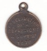 Minuscule médaillette Proclamation de la République 4 septembre 1870