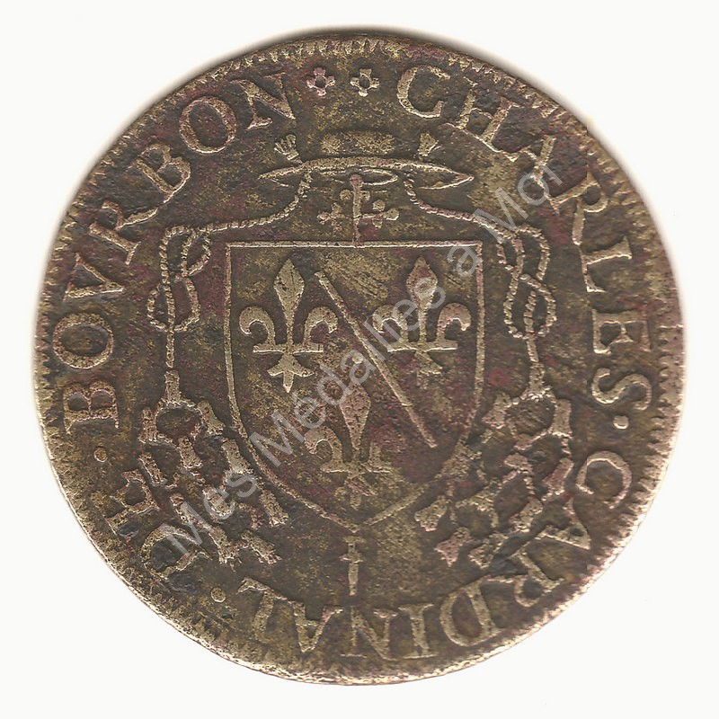 Charles X - Cardinal de Bourbon - (1589) Charles X - Cardinal de Bourbon - (1589)