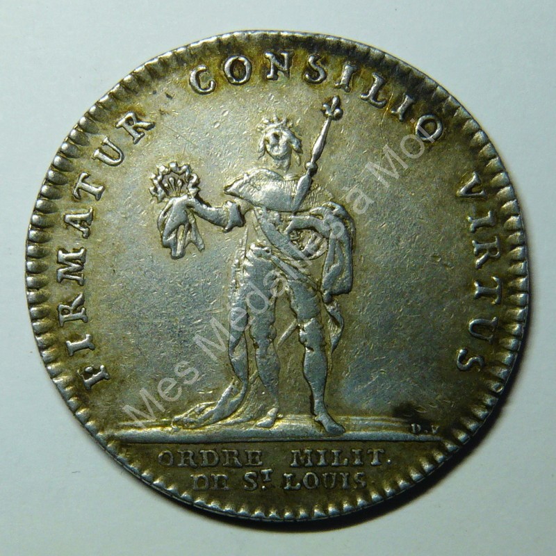 Louis XV - Ordre militaire de Saint Louis - Émission de 1775 - n.d. Louis XV - Ordre militaire de Saint Louis - Émission de 1775 - n.d.
