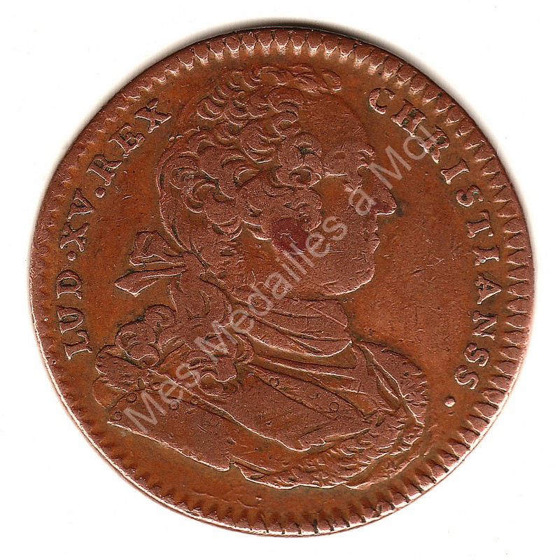 Louis XV - Bâtiments du Roi - 1738 Louis XV - Bâtiments du Roi - 1738