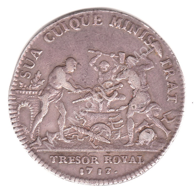Louis XIV - Trsor royal - 1713