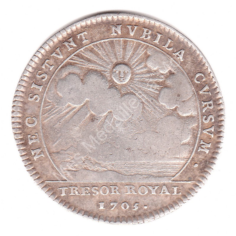 Louis XIV - Trésor Royal - 1705 Louis XIV - Trésor Royal - 1705