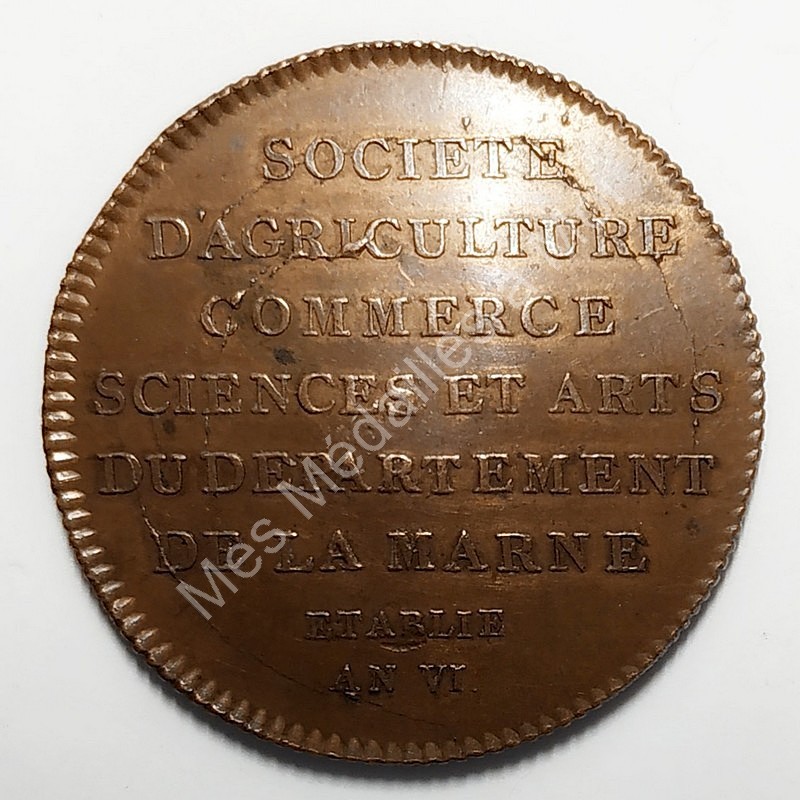 Société d'agriculture, commerce, sciences et arts de la Marne - AN VI Société d'agriculture, commerce, sciences et arts de la Marne - AN VI