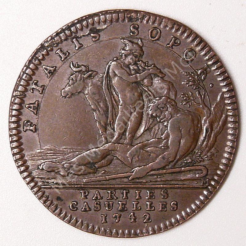 Louis XV - Parties casuelles - Argus - 1742 Louis XV - Parties casuelles - Argus - 1742