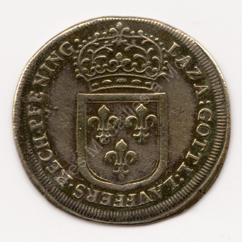 Louis XIV - JETON DE NUREMBERG - ROUYER Louis XIV - JETON DE NUREMBERG - ROUYER