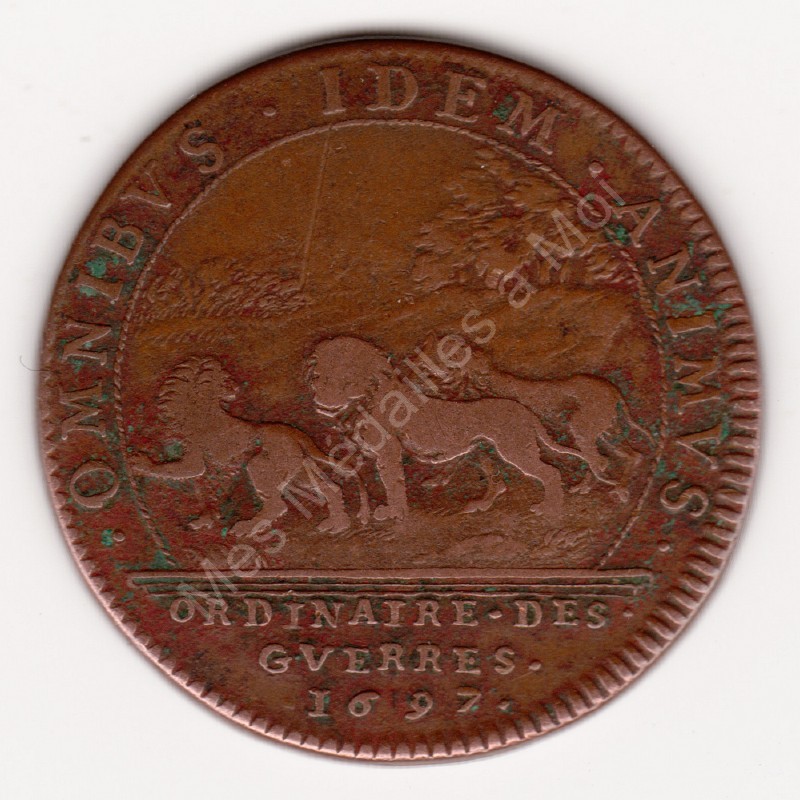 Louis XIV - Ordinaire des guerres - 1697 Louis XIV - Ordinaire des guerres - 1697