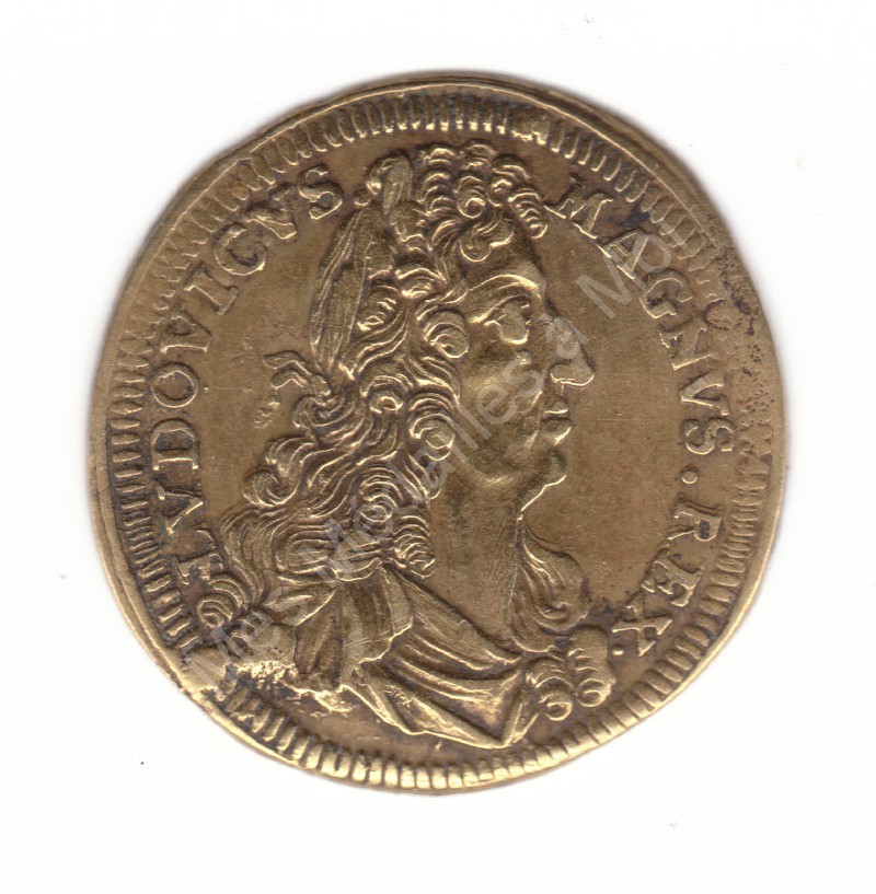 LOUIS XIV Nuremberg par Iohann Weidinger (matre  partir de 1710)?.