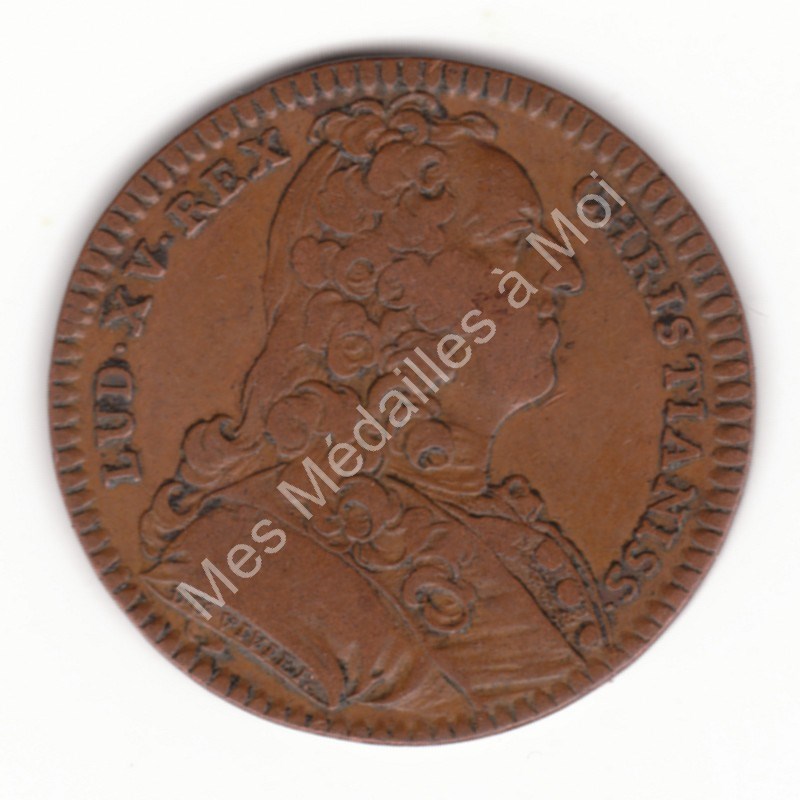 Louis XV -TRÉSOR ROYAL - Avec les rayons du soleil - 1739 Louis XV -TRÉSOR ROYAL - Avec les rayons du soleil - 1739