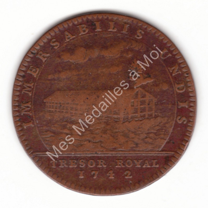 Louis XV - Trésor Royal - 1742 Louis XV - Trésor Royal - 1742