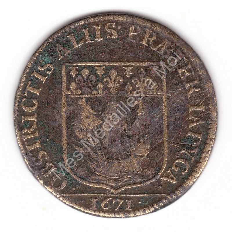 Ile de France - LE PELETIER - Prévôt des marchands - 1671 Ile de France - LE PELETIER - Prévôt des marchands - 1671