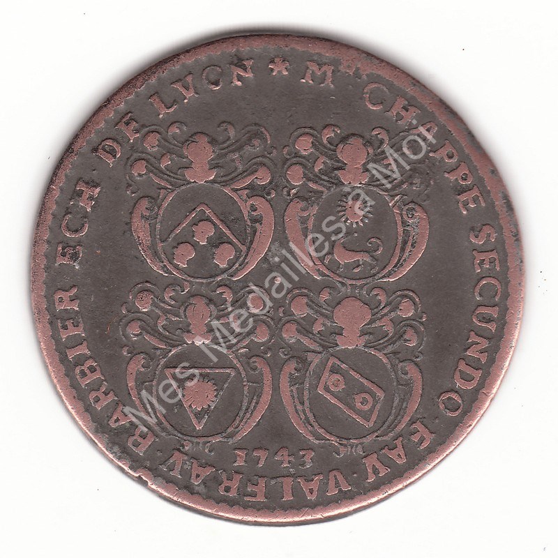 Lyon - Jacques-Annibal Claret de la Tourette, 2ème prévôté - 1743 Lyon - Jacques-Annibal Claret de la Tourette, 2ème prévôté - 1743