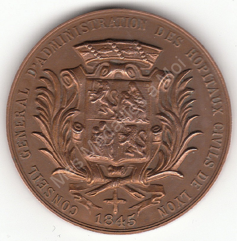 Hôpitaux civils de Lyon, conseil d'administration 1845 Hôpitaux civils de Lyon, conseil d'administration 1845