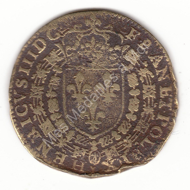 Henri III - Revers de Nicolas Le Camus - 1586 Henri III - Revers de Nicolas Le Camus - 1586