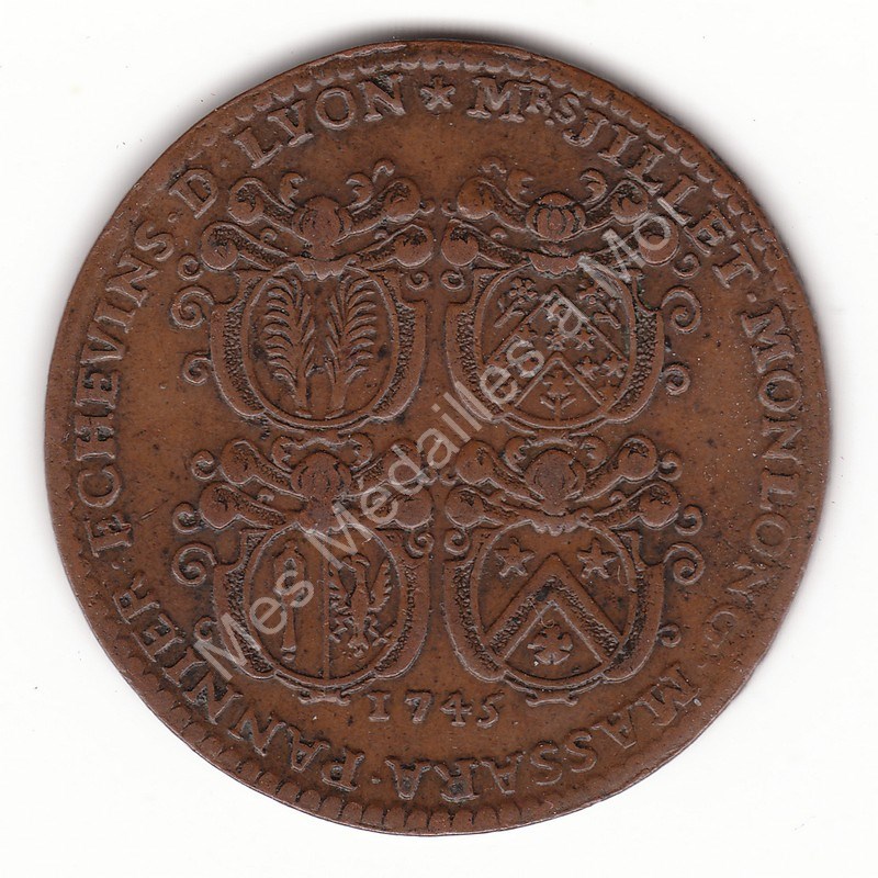 Consulat de Lyon - Hugues Riverieulx de Varax - 1745 Consulat de Lyon - Hugues Riverieulx de Varax - 1745