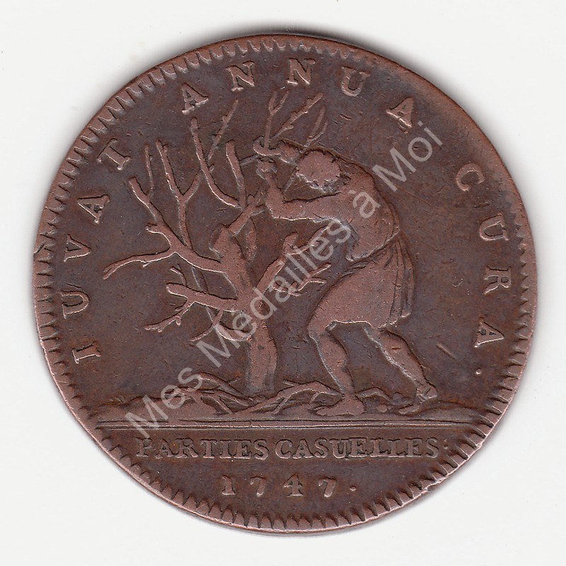 Louis XV - Parties casuelles - 1747 Louis XV - Parties casuelles - 1747