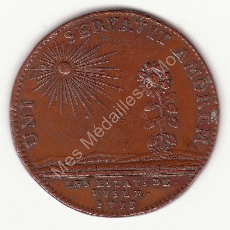 Louis XIV - États de Lille - 1713 Louis XIV - États de Lille - 1713