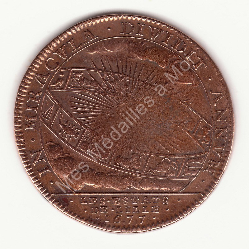 Louis XIV - Les États de Lille - 1677 Louis XIV - Les États de Lille - 1677