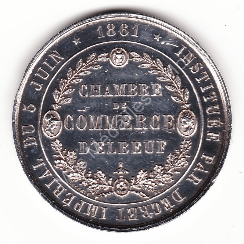 Chambre de commerce d'Elbeuf - 1861