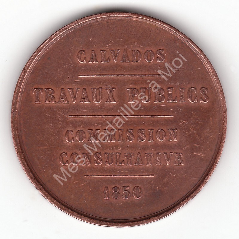 Travaux Publics - Calvados - 1850 Travaux Publics - Calvados - 1850