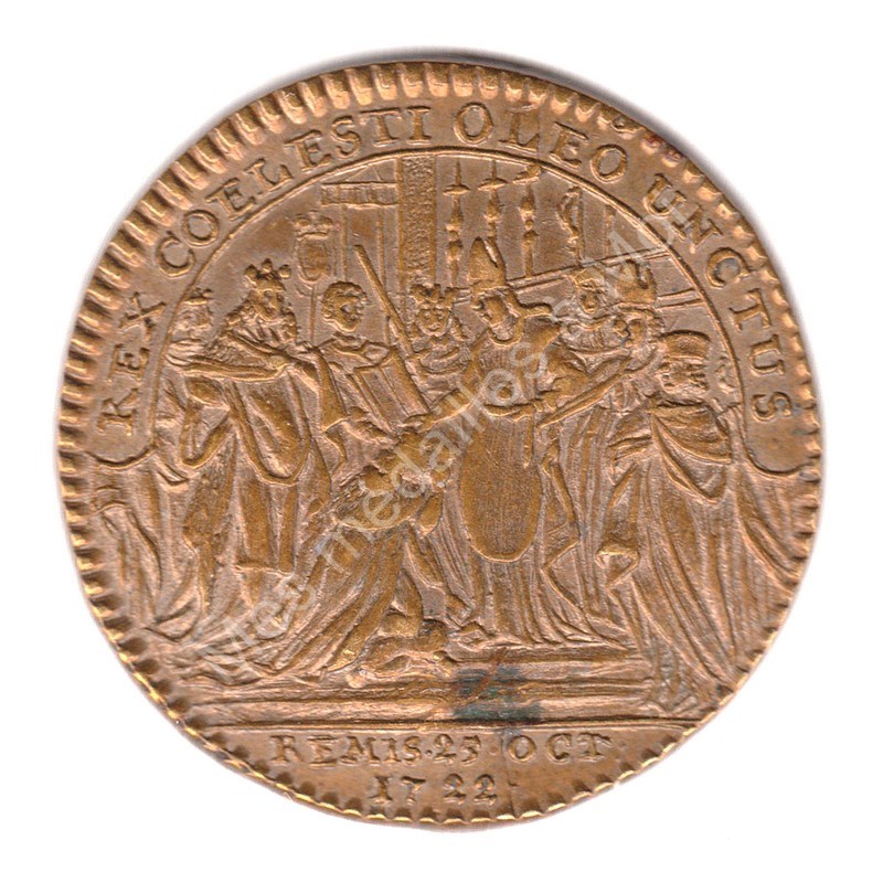 Louis XV - Sacre  Reims - 1722