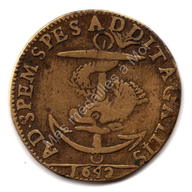 Louis XIII - Jeton de Sedan - 1642 Louis XIII - Jeton de Sedan - 1642