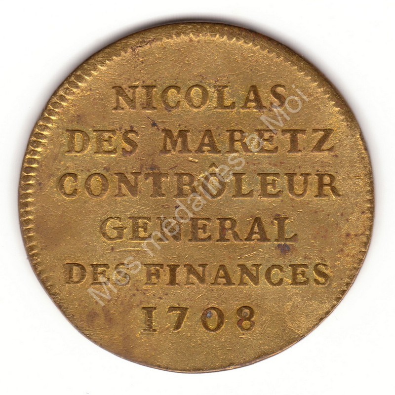 Nicolas des Maretz - Contrleur Gnral des Finances - 1708
