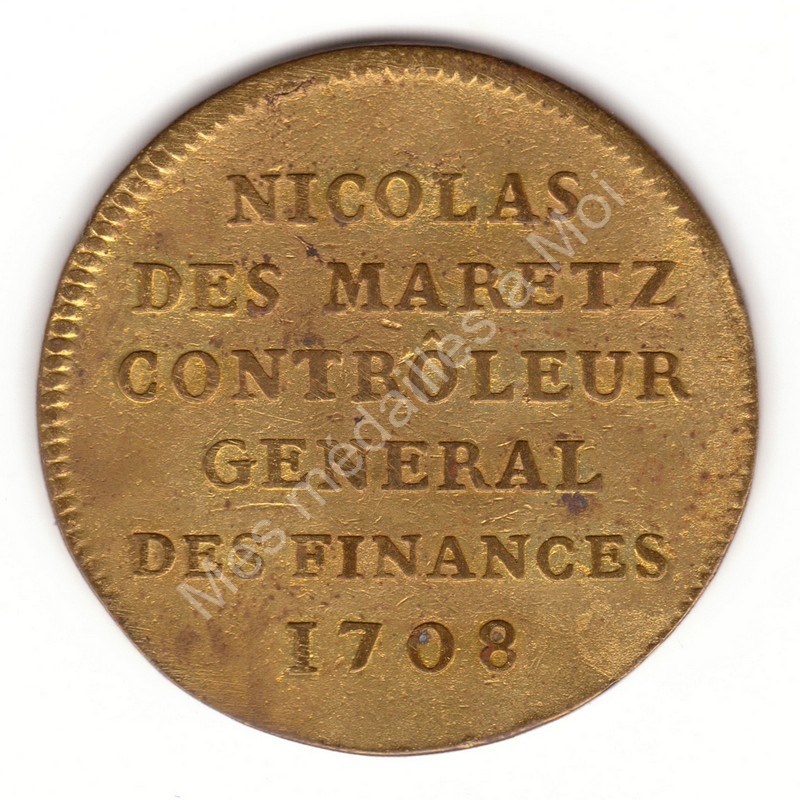 Nicolas des Maretz - Contrôleur Général des Finances - 1708 Nicolas des Maretz - Contrôleur Général des Finances - 1708