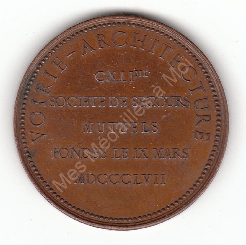 Secours mutuel voirie / architecture 1857 Secours mutuel voirie / architecture 1857