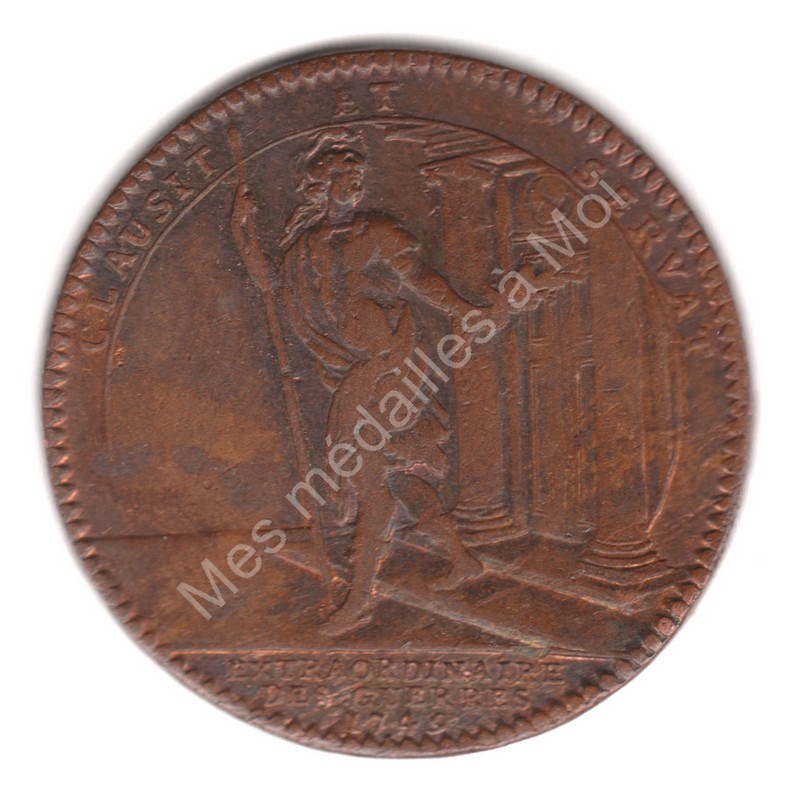 Louis XV - Extraordinaires des guerres - 1749 Louis XV - Extraordinaires des guerres - 1749