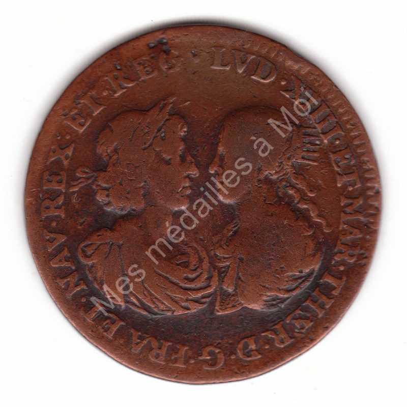 LOUIS XIV - Mariage - 1660 LOUIS XIV - Mariage - 1660
