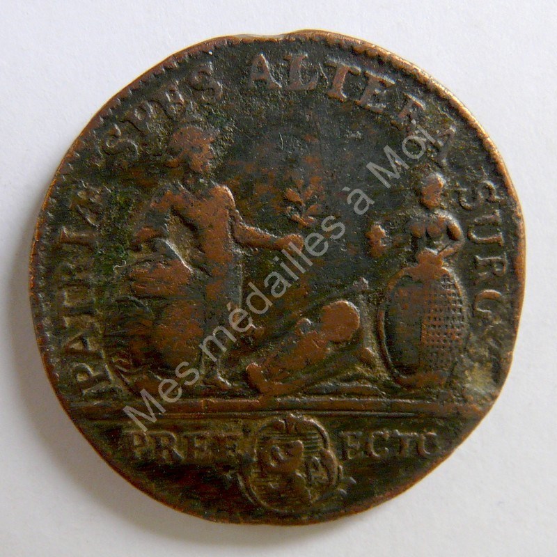 Metz de Caumartin - Baptême de son fils - 1754 Metz de Caumartin - Baptême de son fils - 1754
